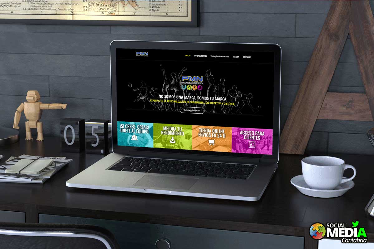 Lee más sobre el artículo Diseño Web Personal Market Nutrition