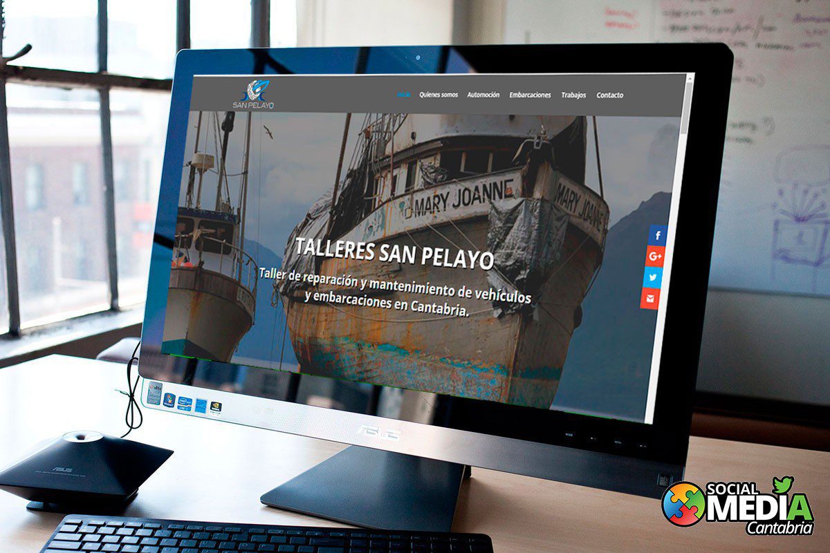 Lee más sobre el artículo Diseño Web Talleres San Pelayo