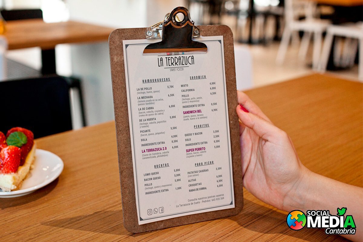 Lee más sobre el artículo Diseño Carta Digital La Terrazuca