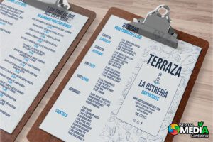 Lee más sobre el artículo Cartas de Restaurante La Ostrería