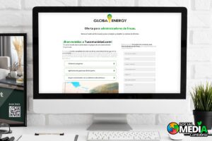 Lee más sobre el artículo Diseño Landing Page Globaenergy