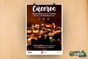 Lee más sobre el artículo Diseño Cartel Mercado Medieval Cáceres