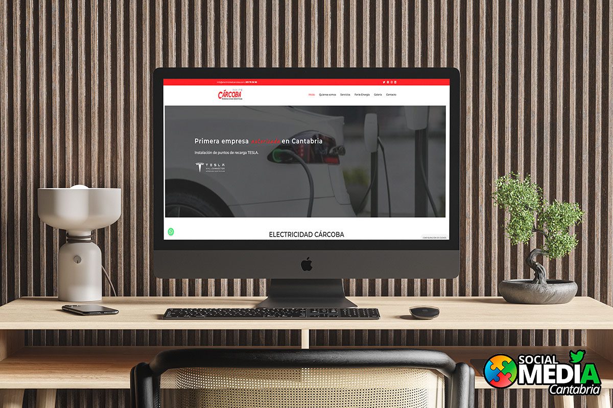 En este momento estás viendo Rediseño web Electricidad Cárcoba