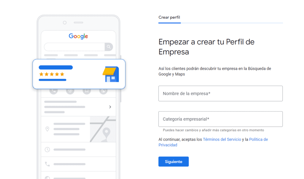 Ficha Negocio Paso 1 - Posicionar tu negocio en Google Maps