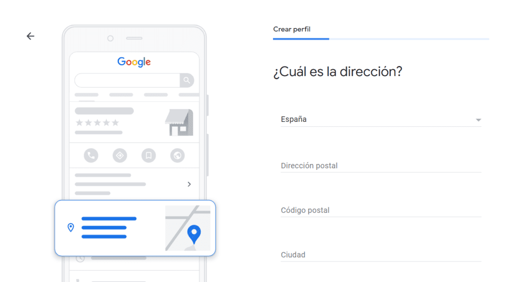 Ficha Negocio Paso 2 - Posicionar tu negocio en Google Maps