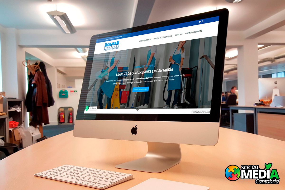 Lee más sobre el artículo Diseño Web Limpieza de Comunidades Dolmar