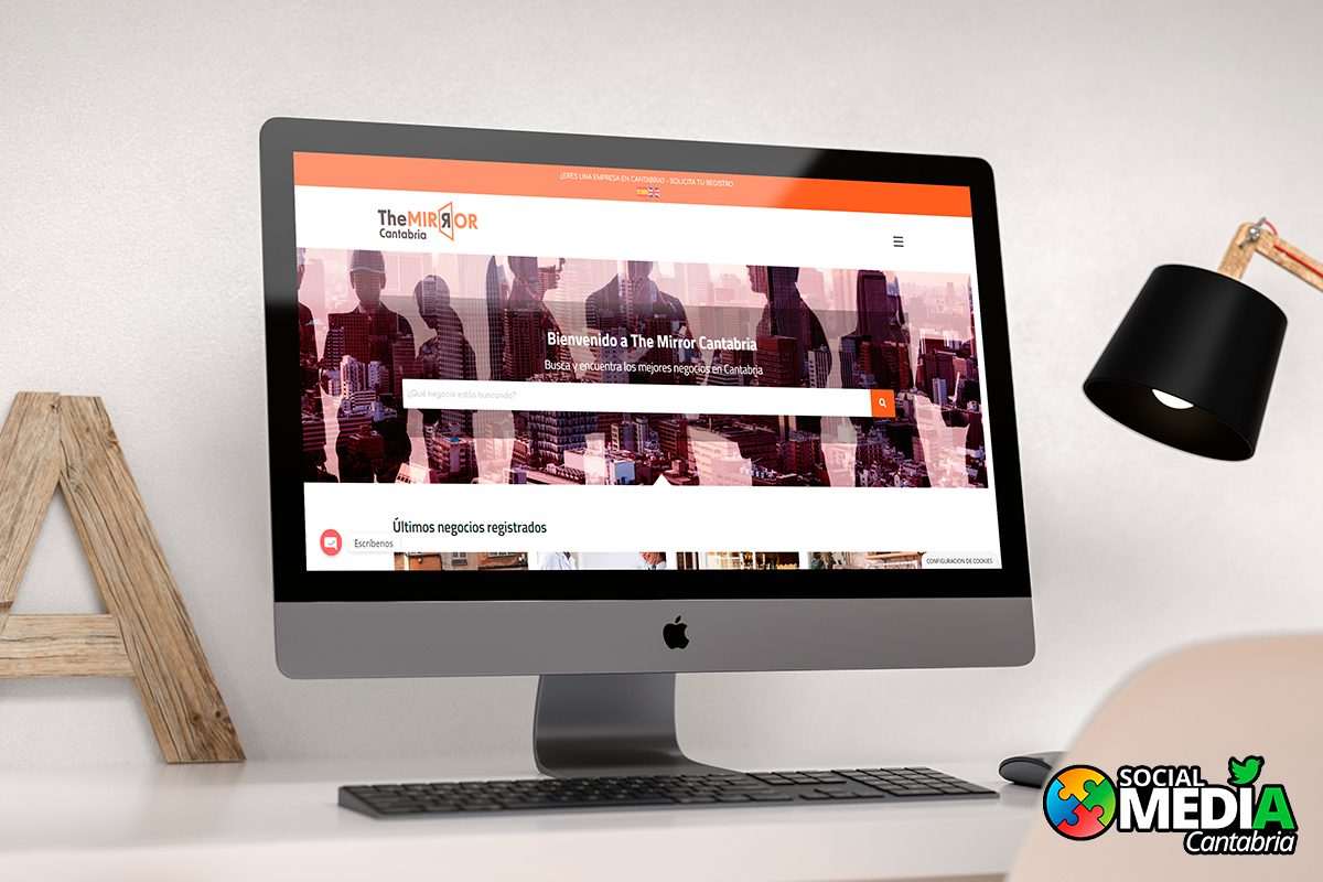 Lee más sobre el artículo Diseño Web The Mirror Cantabria