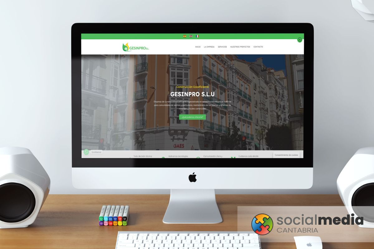 Lee más sobre el artículo Diseño Web Gesinpro