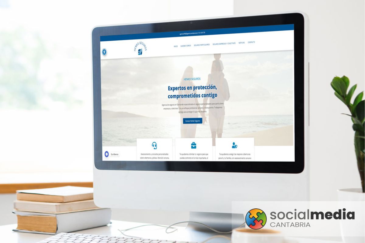Lee más sobre el artículo Diseño Web Henko Seguros