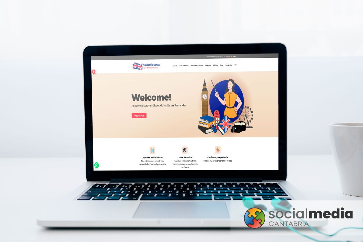 Lee más sobre el artículo Diseño Web Academia Soraya