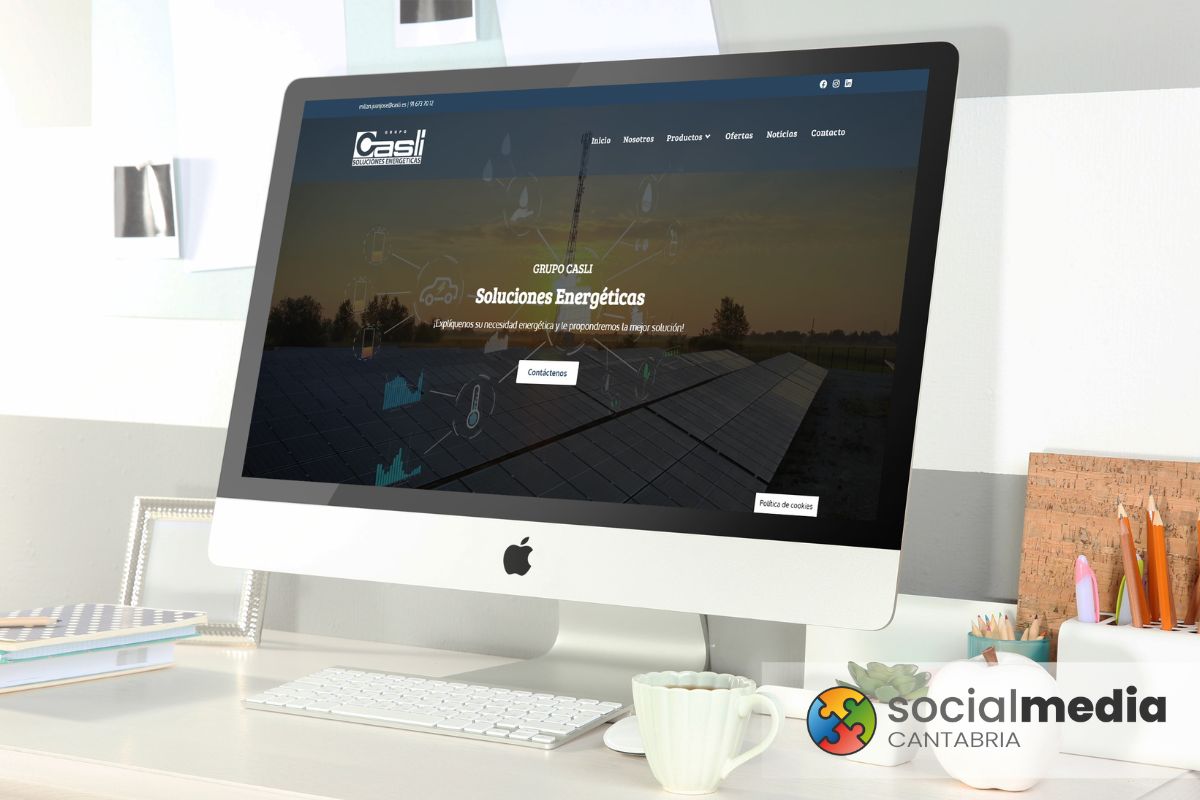 Lee más sobre el artículo Rediseño Web Casli Energy