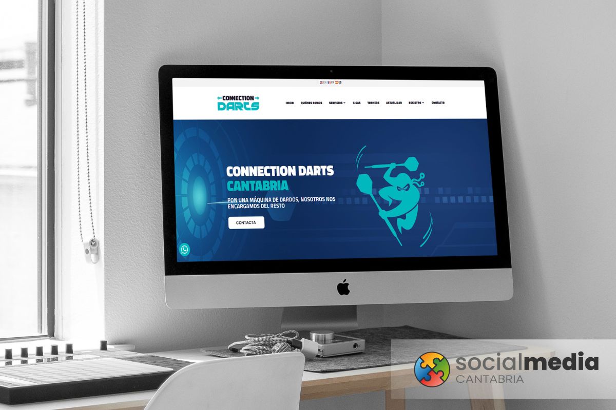 Lee más sobre el artículo Diseño Web Connection Darts