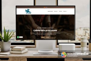 Lee más sobre el artículo Diseño Web Carpintería La Excuadra