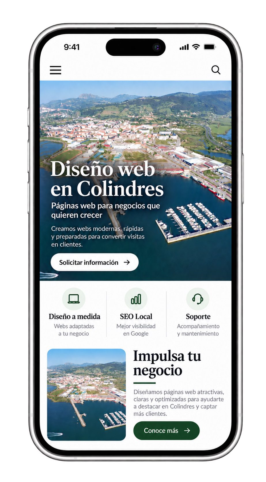 diseño de paginas web en colindres
