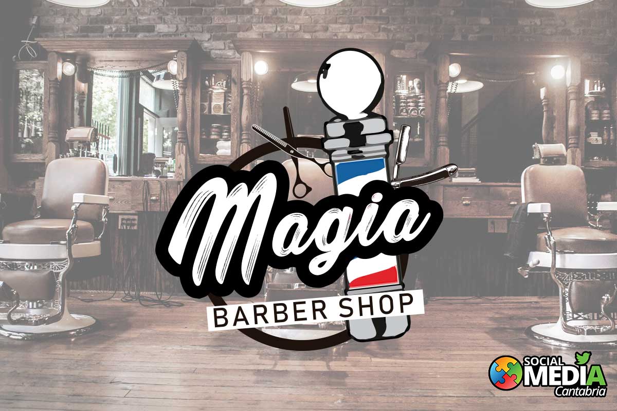 En este momento estás viendo Logotipo Magia Barber Shop