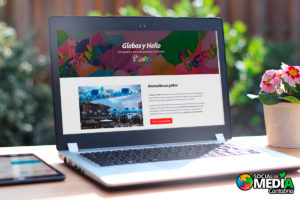 Lee más sobre el artículo Diseño Web Globos y Helio