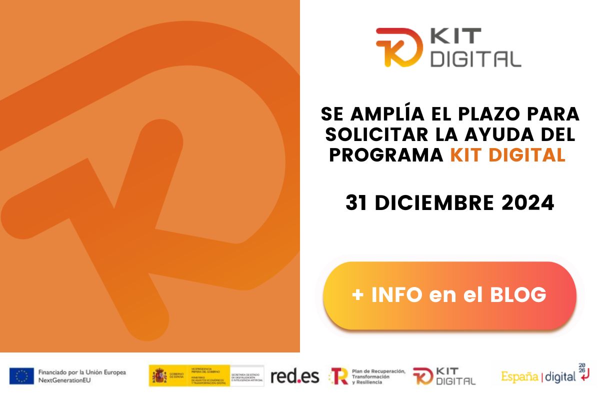 Lee más sobre el artículo Ampliación del plazo programa Kit Digital